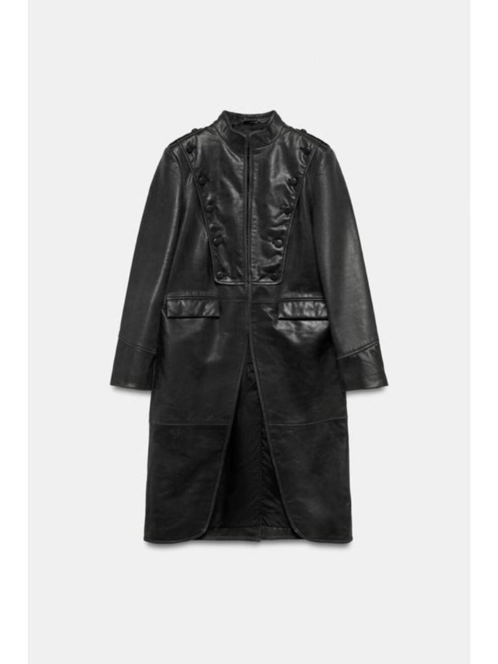 ZARA 100% LEATHER ZW COLLECTION JACKET 5479/246/800 - Picture 2 of 5
